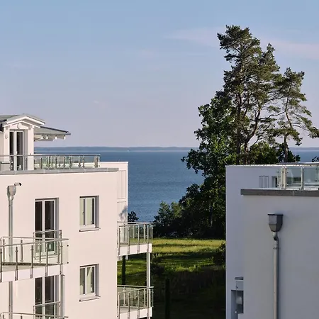A5 Pine Hill - Mit überdachtem Balkon, Zwei Bädern&leichtem Haffblick Apartamento