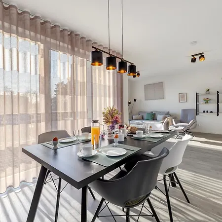 Apartamento A5 Pine Hill - Mit überdachtem Balkon, Zwei Bädern&leichtem Haffblick