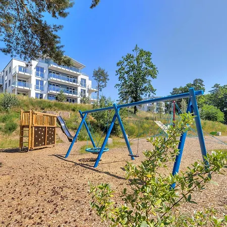 Apartamento A5 Pine Hill - Mit überdachtem Balkon, Zwei Bädern&leichtem Haffblick